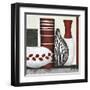 Collection Rouge - Set-Linda Wood-Framed Giclee Print
