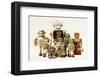 Collection Small &Large Robots-null-Framed Art Print