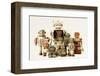 Collection Small &Large Robots-null-Framed Art Print