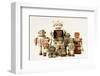 Collection Small &Large Robots-null-Framed Art Print