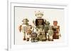 Collection Small &Large Robots-null-Framed Art Print