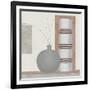 Collection Terracota - Pair-Linda Wood-Framed Giclee Print