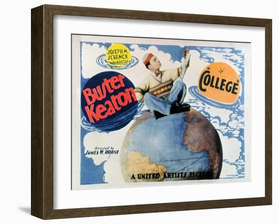 College, 1927-null-Framed Art Print