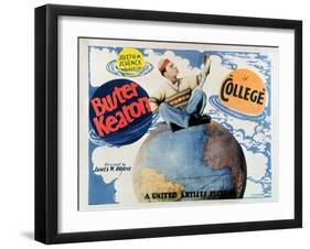 College, 1927-null-Framed Art Print