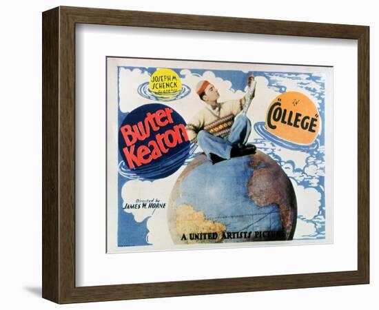 College, 1927-null-Framed Art Print