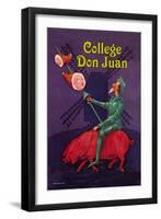 College Don Juan-null-Framed Art Print