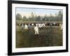 College Footbal Game, 1889-null-Framed Giclee Print