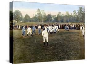 College Footbal Game, 1889-null-Stretched Canvas
