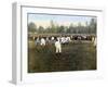 College Footbal Game, 1889-null-Framed Giclee Print