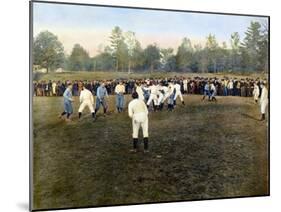 College Footbal Game, 1889-null-Mounted Giclee Print