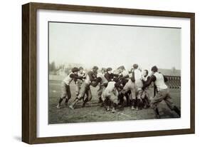 College Football Game, 1905-null-Framed Giclee Print