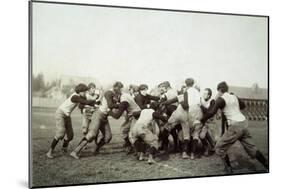 College Football Game, 1905-null-Mounted Giclee Print