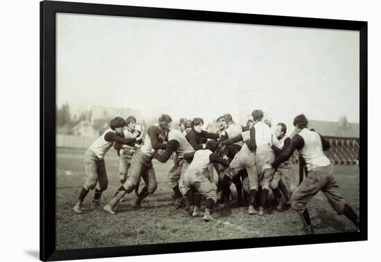 College Football Game, 1905-null-Framed Giclee Print