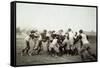 College Football Game, 1905-null-Framed Stretched Canvas