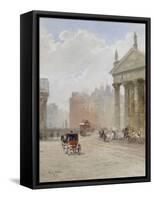 College Green, Dublin, 1887-Rose Maynard Barton-Framed Stretched Canvas