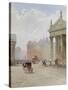 College Green, Dublin, 1887-Rose Maynard Barton-Stretched Canvas