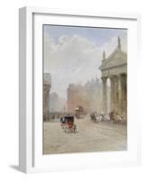 College Green, Dublin, 1887-Rose Maynard Barton-Framed Giclee Print