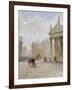 College Green, Dublin, 1887-Rose Maynard Barton-Framed Giclee Print