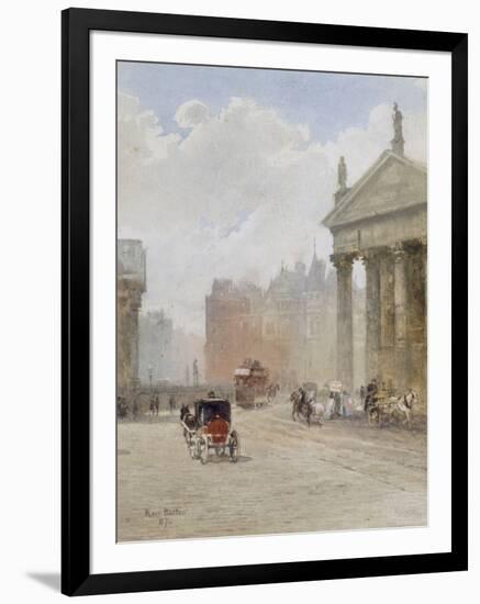 College Green, Dublin, 1887-Rose Maynard Barton-Framed Giclee Print