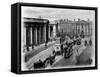 College Green, Dublin, C.1900-Irish Photographer-Framed Stretched Canvas