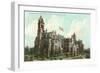 College Hall, University, Philadelphia, Pennsylvania-null-Framed Art Print