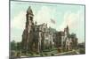 College Hall, University, Philadelphia, Pennsylvania-null-Mounted Art Print