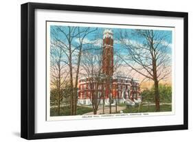 College Hall, Vanderbilt University, Nashville, Tennessee-null-Framed Art Print