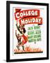 College Holiday-null-Framed Art Print