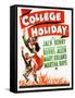College Holiday-null-Framed Stretched Canvas