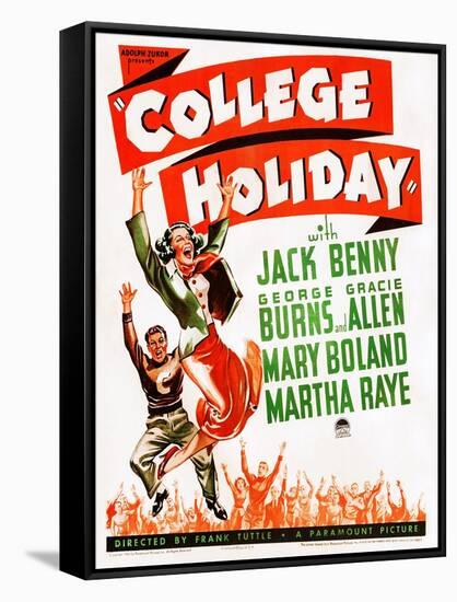 College Holiday-null-Framed Stretched Canvas