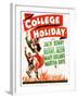 College Holiday-null-Framed Art Print