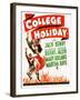 College Holiday-null-Framed Art Print