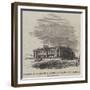 College in Course of Erection at Nelson, New Zealand-null-Framed Giclee Print