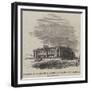 College in Course of Erection at Nelson, New Zealand-null-Framed Giclee Print