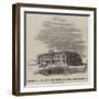 College in Course of Erection at Nelson, New Zealand-null-Framed Giclee Print