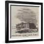 College in Course of Erection at Nelson, New Zealand-null-Framed Giclee Print