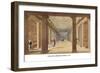 College Library, Dublin, 1793-James Malton-Framed Art Print