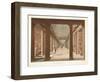 College Library, Dublin, 1793-James Malton-Framed Giclee Print