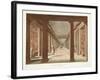 College Library, Dublin, 1793-James Malton-Framed Giclee Print