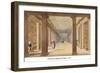 College Library, Dublin, 1793-James Malton-Framed Art Print