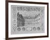 College of Arms, City of London, 1768-William Sherwin-Framed Giclee Print