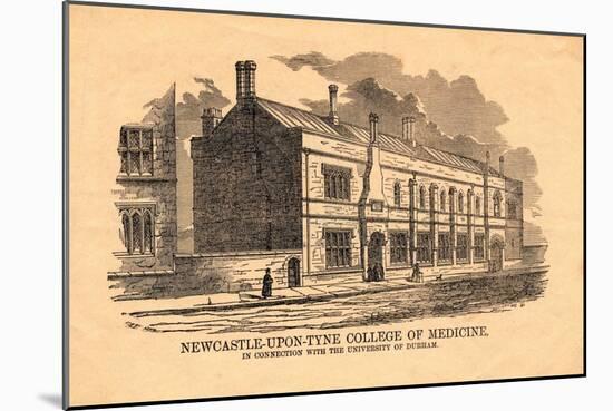 College of Medicine, Newcastle Upon Tyne-Utting-Mounted Giclee Print