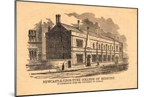 College of Medicine, Newcastle Upon Tyne-Utting-Mounted Giclee Print