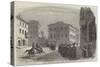 College of the Propaganda, at Rome, Sketched from the Piazza Di Spagna-null-Stretched Canvas