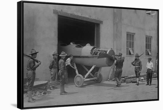 College Point Aircraft Manufacturing Plant in Queens, New York-null-Framed Stretched Canvas