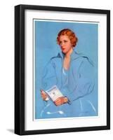 "College Requirements,"September 23, 1933-Penrhyn Stanlaws-Framed Giclee Print