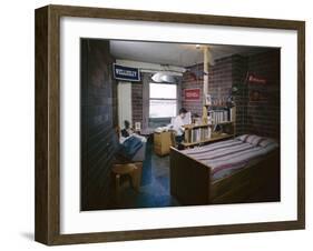 College Students in their Dorm Room, Massachusetts Institute of Technolog), Cambridge, MA, 1950-Yale Joel-Framed Photographic Print