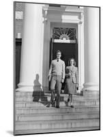 College Students on Building Steps-Philip Gendreau-Mounted Photographic Print