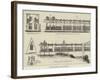 Collett's System of Elevated Railways-null-Framed Giclee Print