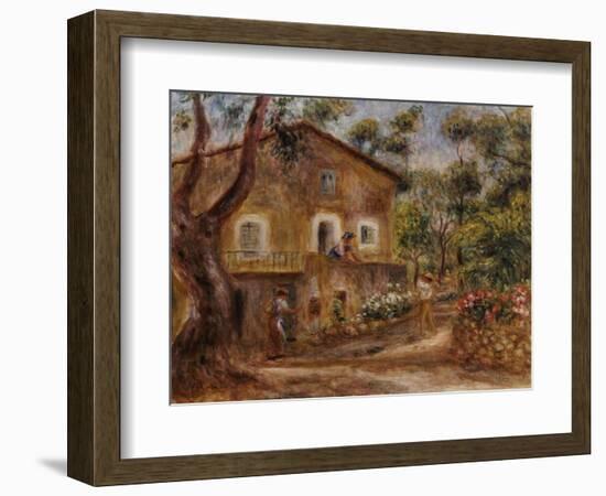 Collette's House at Cagne, 1912-Pierre-Auguste Renoir-Framed Giclee Print